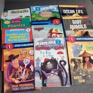 10 Learn To Read Books Step 1